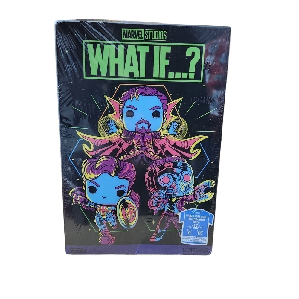 Funko Pop Tees Marvel What If...? Graphic T-shirt Size XL
